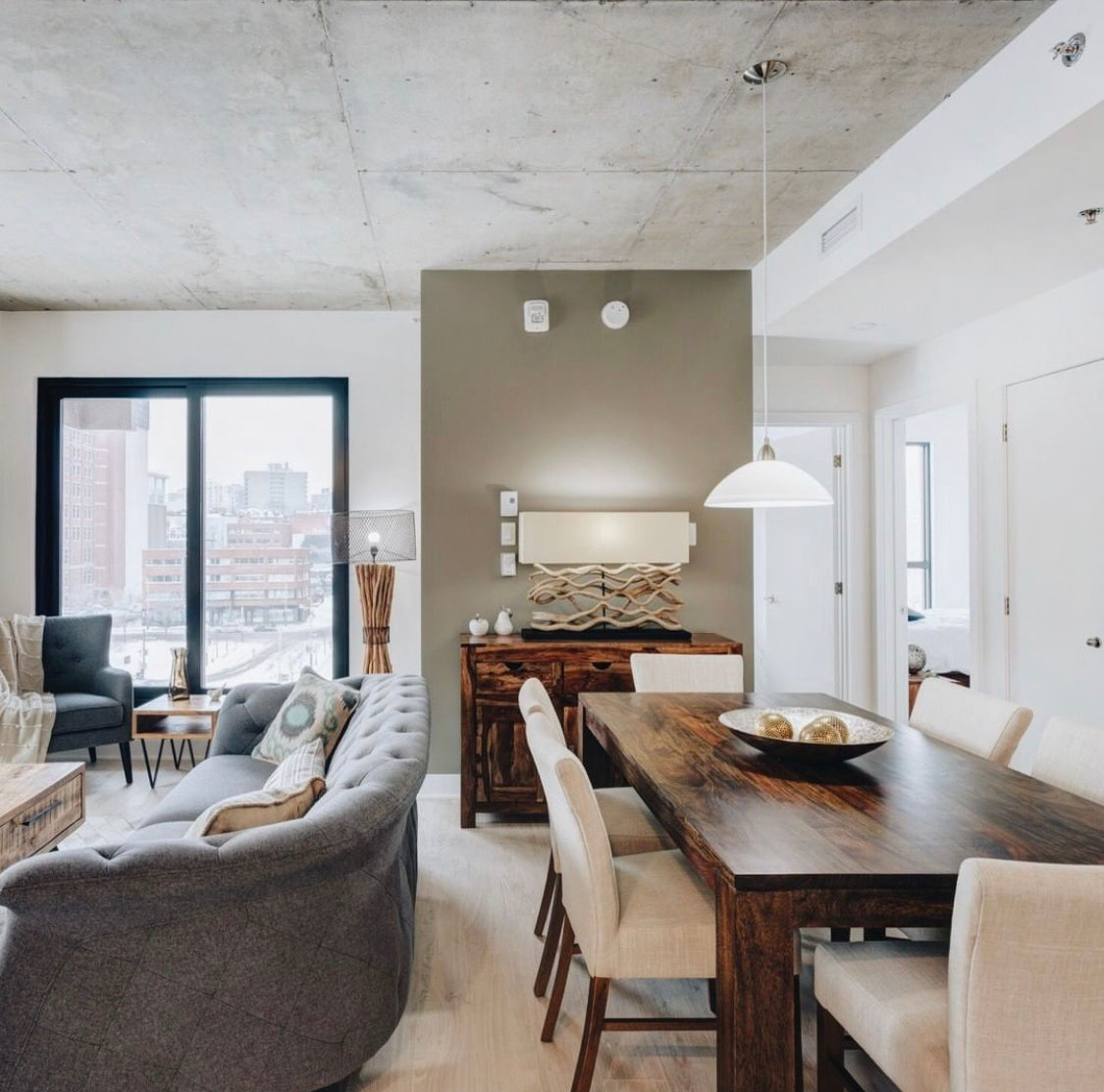 Commercial development of rental apartments