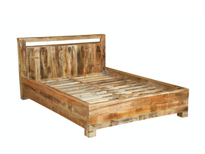 Dhaka wooden bed with box spring